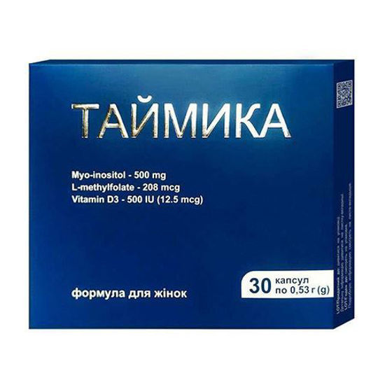 Таймика капсулы 530 мг №30